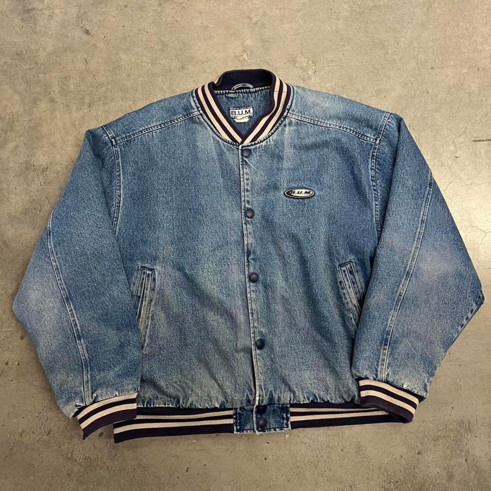 Vintage bum equipment faded‎ denim jacket